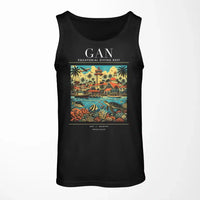 Thumbnail for GAN - Poster - Tank Top - Black
