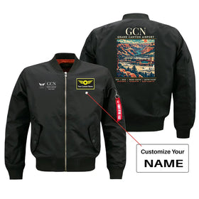 Grand Canyon Airport (GCN) Bomber Jacket