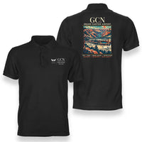 Thumbnail for GCN - Poster - Double-Side Polo - Black