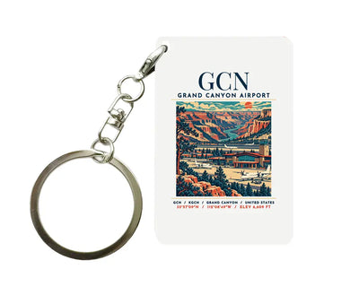 GCN - Poster - Key Chain - White