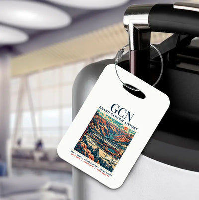 GCN - Poster - Luggage Tag - White