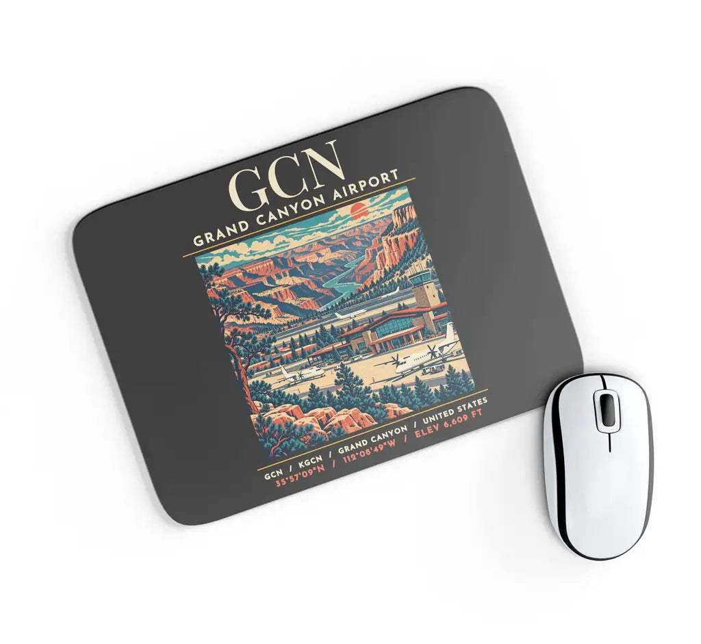 GCN - Poster - Mouse Pad - Black