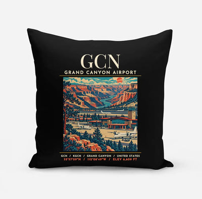 GCN - Poster - Pillow - Black