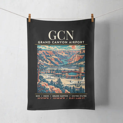 GCN - Poster - Towel - Black