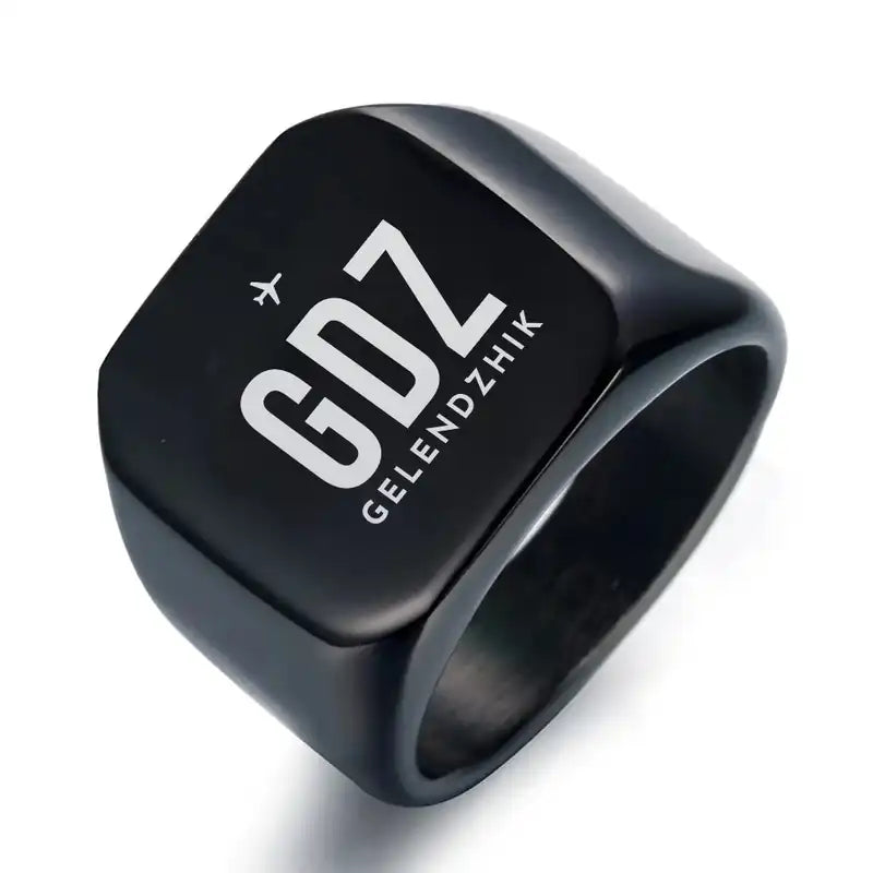 Gelendzhik Airport (GDZ) Rings - Ring - Black
