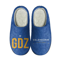 Thumbnail for Gelendzhik Airport (GDZ) Slippers & Flip Flops - Slippers - Cotton - Code - Different - Blue