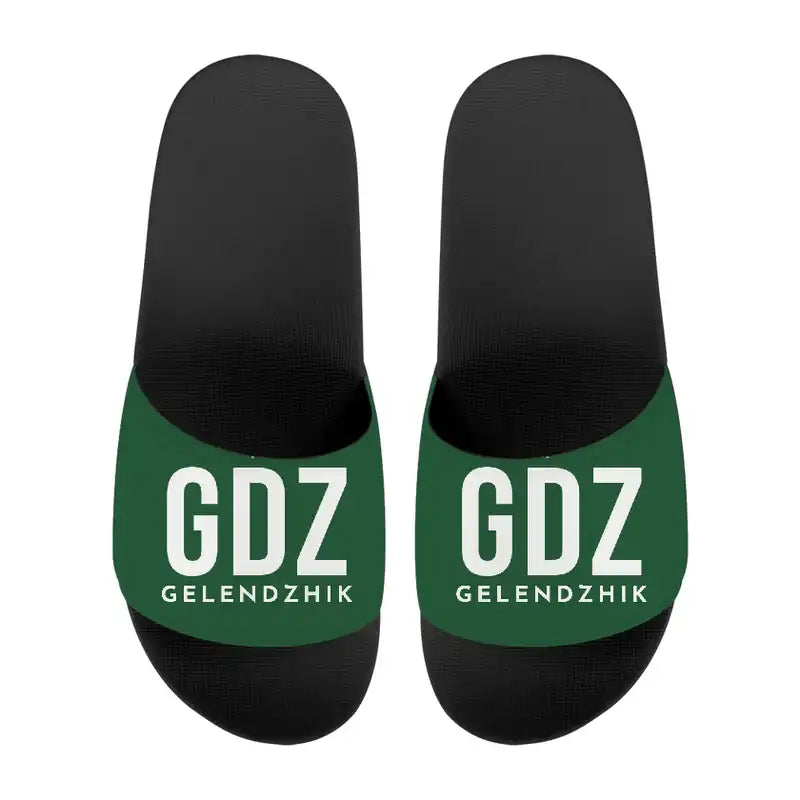 Gelendzhik Airport (GDZ) Slippers & Flip Flops - Slippers - Sport - Code - Green