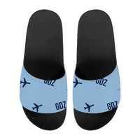 Thumbnail for Gelendzhik Airport (GDZ) Slippers & Flip Flops - Slippers - Sport - Pattern - Light Blue