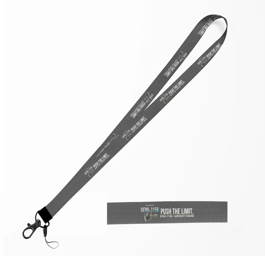 GE90-115B lanyard - gray