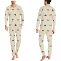 Thumbnail for Spokane International Airport (GEG) Pajamas - Men Pajamas - Beige