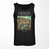 Thumbnail for GENOA - Poster - Tank Top - Black
