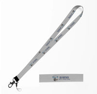 Thumbnail for GEnx-1B lanyard - light gray