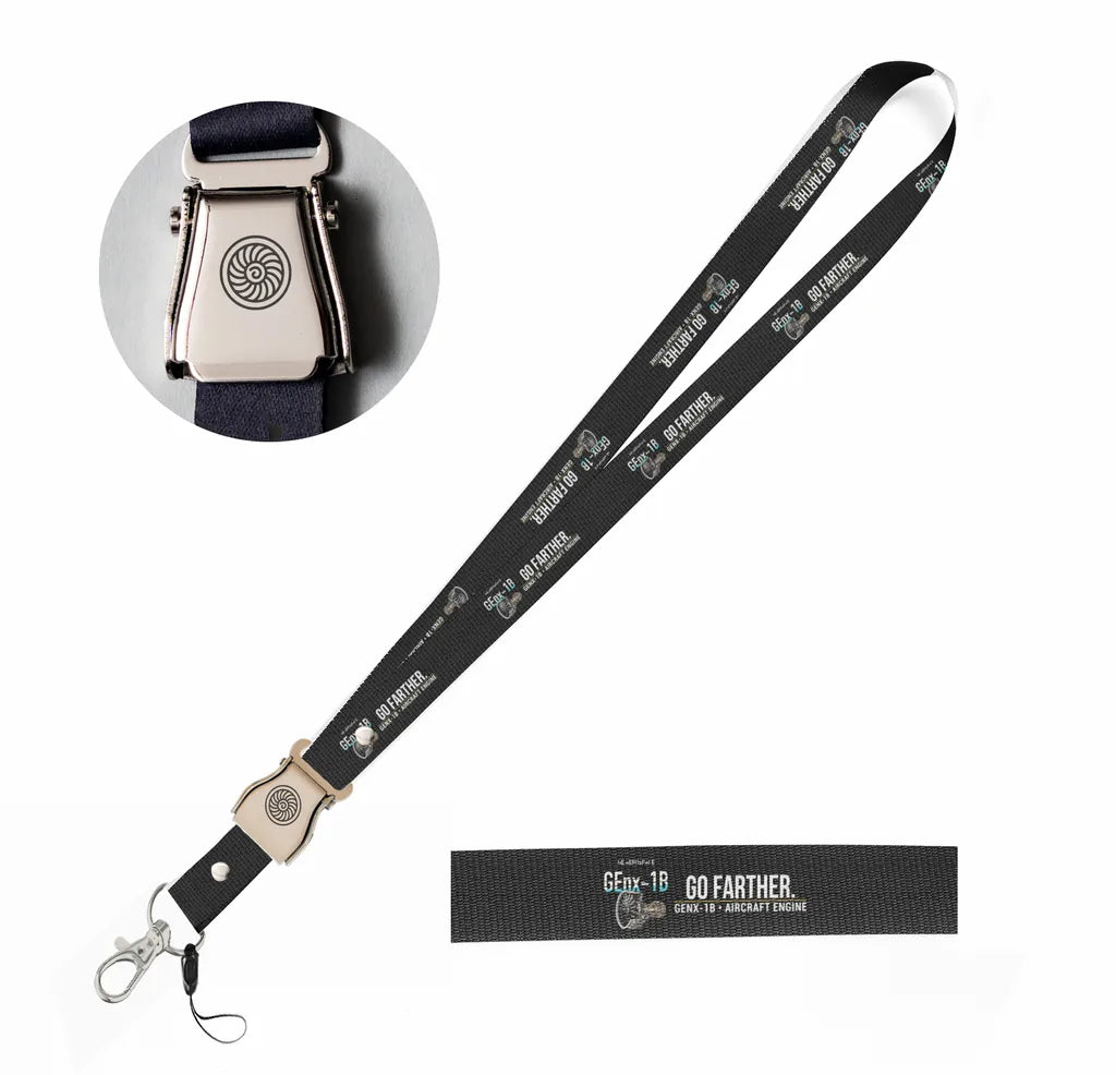 GEnx-1B seat belt lanyard - black