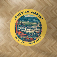 Thumbnail for East Texas Regional Airport (GGG) Carpets - Carpet Round - Badge - Yellow V2