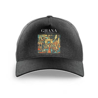 Thumbnail for GHANA - Poster - Hat - Black