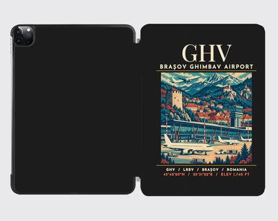 GHV - Poster - iPad Case - Black