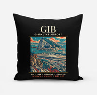 Thumbnail for GIB - Poster - Pillow - Black
