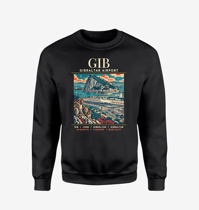 GIB - Poster - Sweatshirt - Black