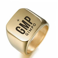 Thumbnail for Gimpo International Airport (GMP) Rings - Ring - Golden