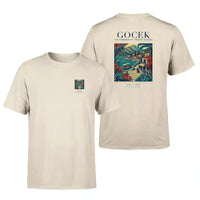 Thumbnail for GOCEK - Poster - Double-Side T-Shirt - Beige