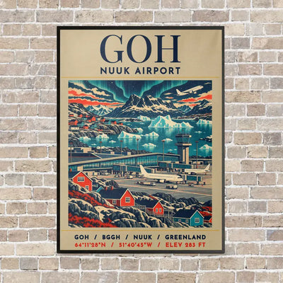 GOH - Poster - Canvas Framed - Beige