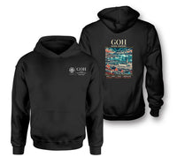 Thumbnail for GOH - Poster - Double-Side Hoodie - Black