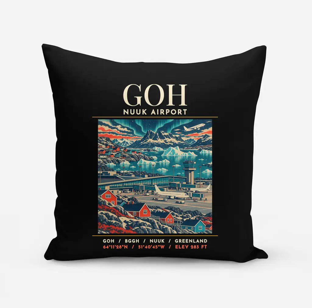 GOH - Poster - Pillow - Black
