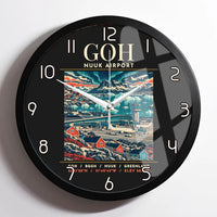 Thumbnail for GOH - Poster - Wall Clock Framed - Black