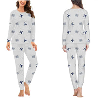 Thumbnail for Goa International Airport Dabolim (GOI) Pajamas - Women Pajamas - Light Gray