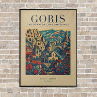 Thumbnail for GORIS - Poster - Canvas Framed - Beige