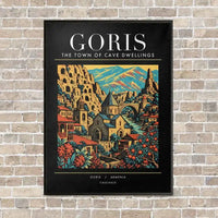 Thumbnail for GORIS - Poster - Canvas Framed - Black