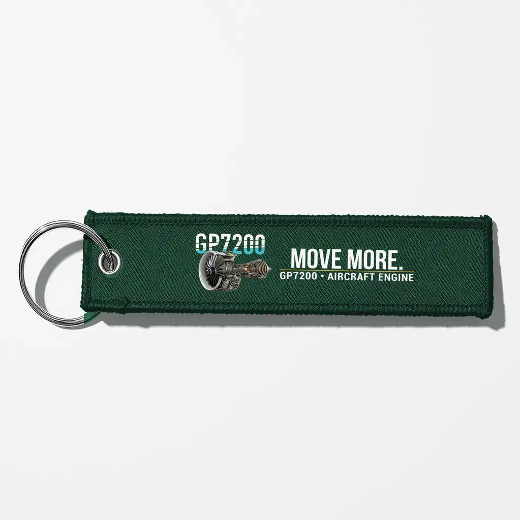 Engine Alliance GP7200 Engine Aviator Key Chains - Dark Green