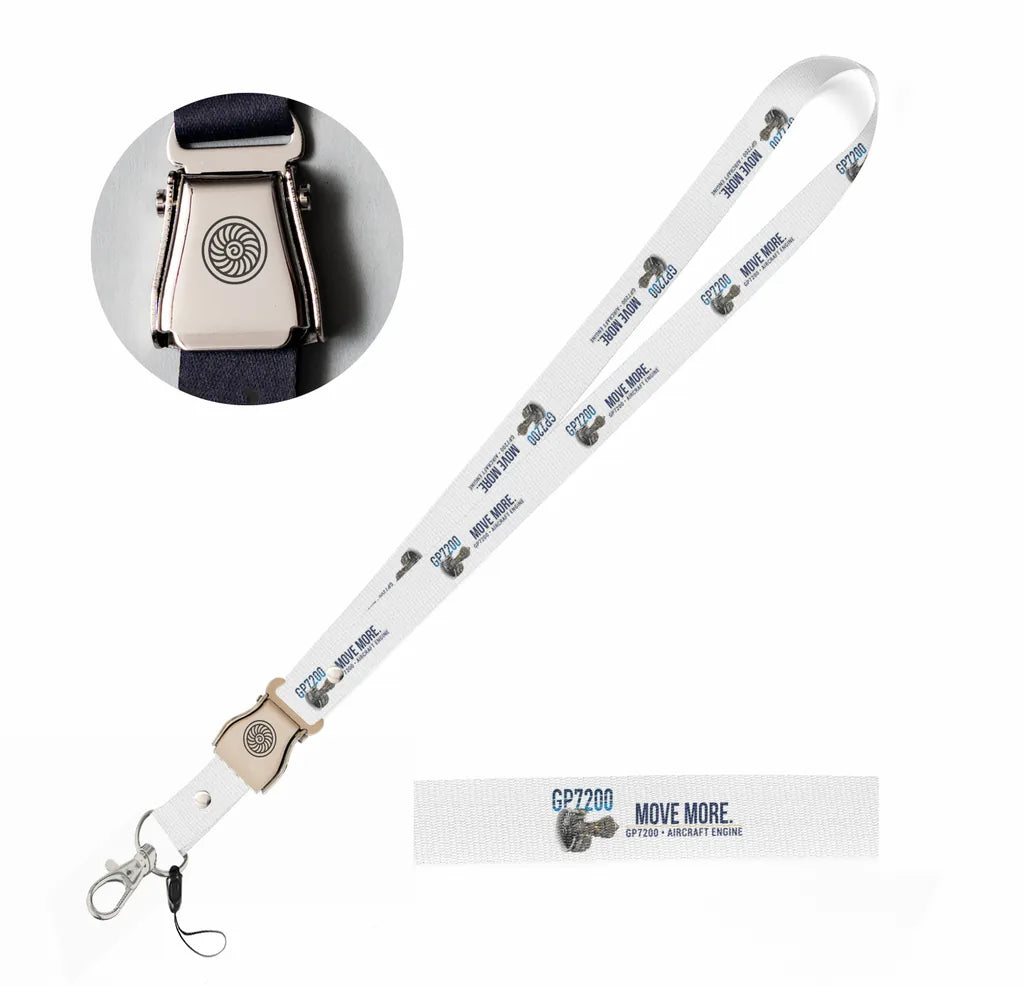 GP7200 seat belt lanyard - white