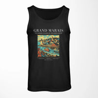 Thumbnail for GRAND MARAIS - Poster - Tank Top - Black