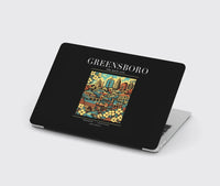 Thumbnail for GREENSBORO - Poster - MacBook Case - Black