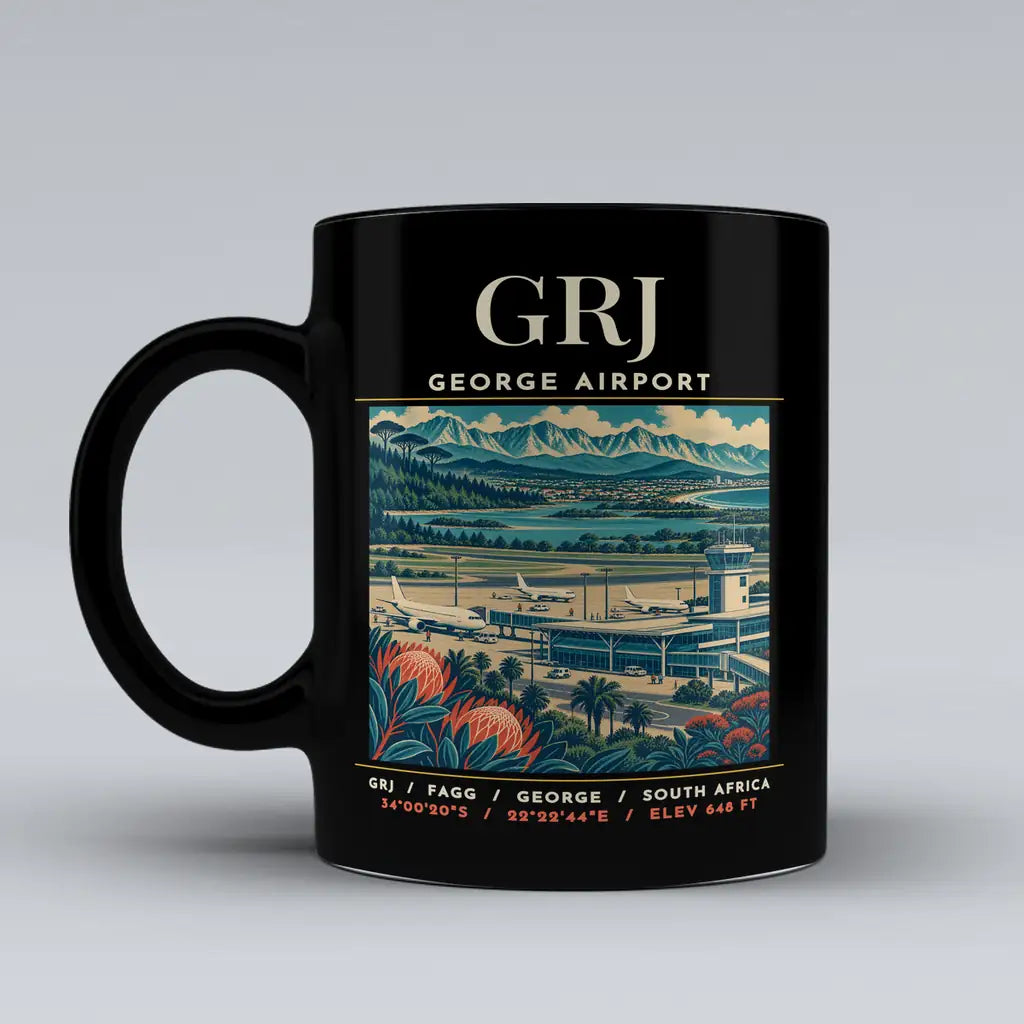 GRJ - Poster - Mug - Black