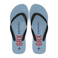 Thumbnail for Federico García Lorca Granada-Jaén Airport (GRX) Slippers & Flip Flops - Slippers - Flip Flops - Code - Light Blue
