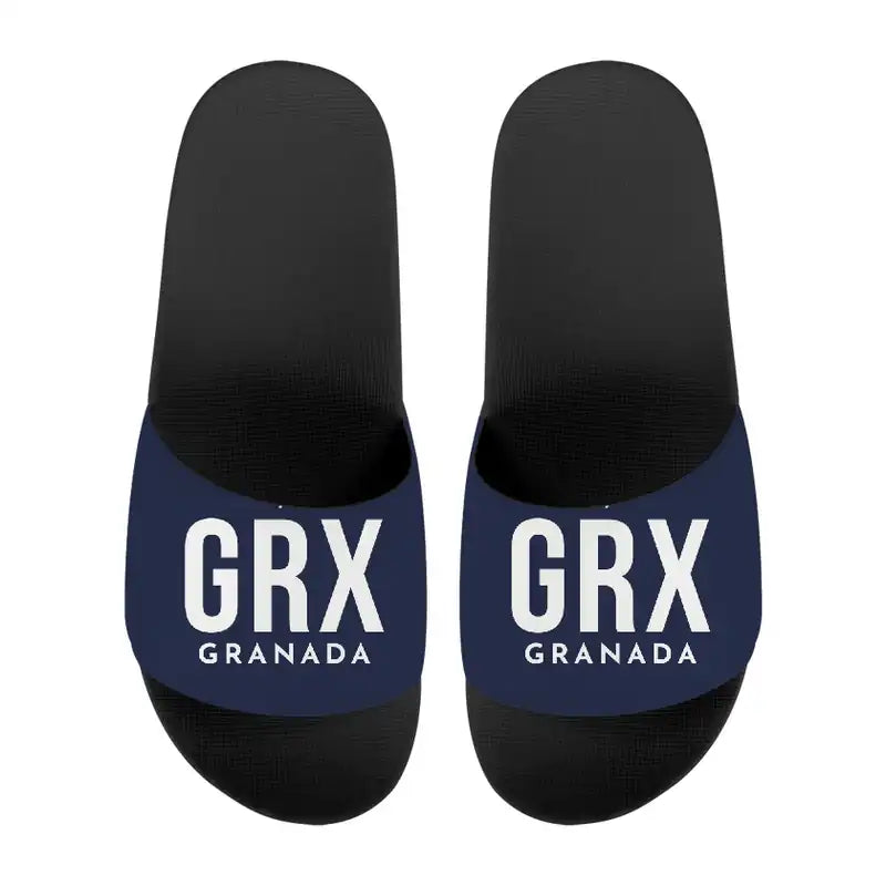 Federico García Lorca Granada-Jaén Airport (GRX) Slippers & Flip Flops - Slippers - Sport - Code - Navy Blue