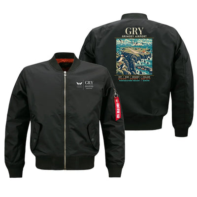 GRY - Poster - Bomber Jacket - Black