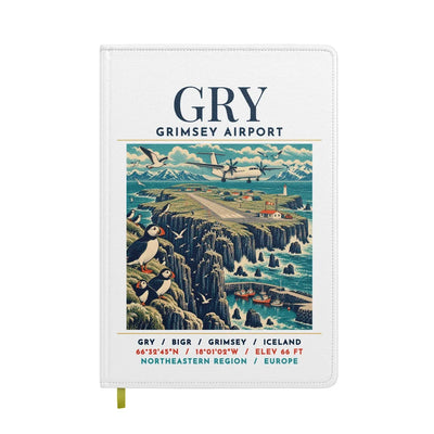 GRY - Poster - Notebook - White
