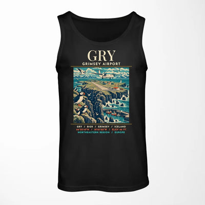 GRY - Poster - Tank Top - Black