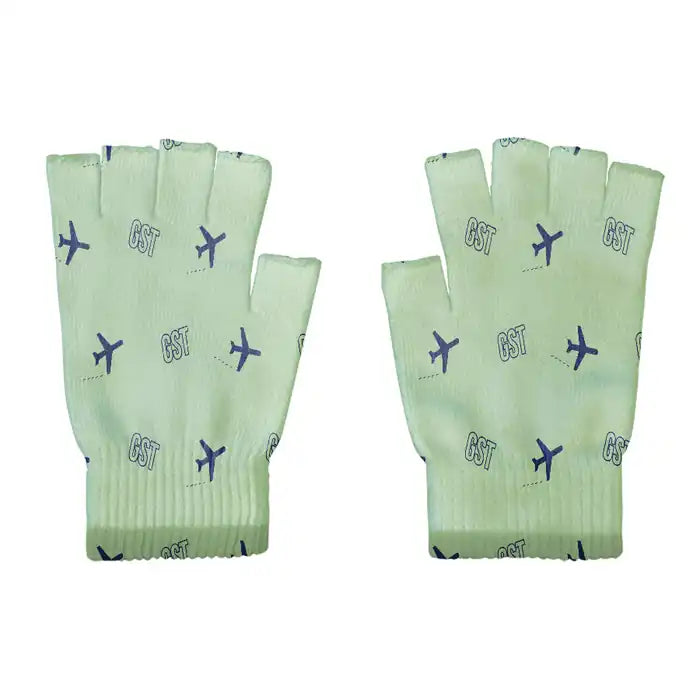 Gustavus Airport (GST) Gloves - Gloves - Cut - Pattern - Light Green