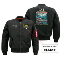 Thumbnail for GST - Poster - Bomber Jacket - Black + NAME
