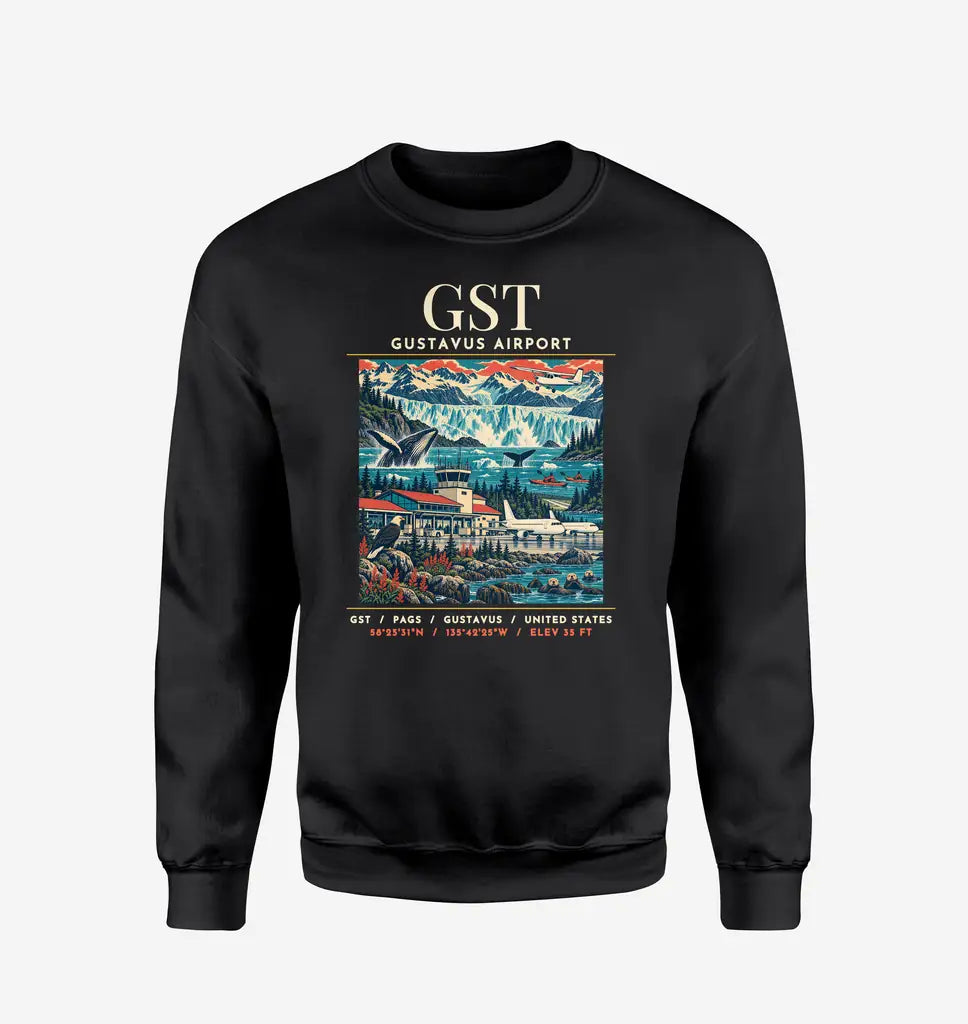 GST - Poster - Sweatshirt - Black