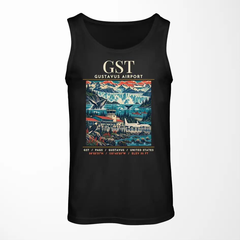 GST - Poster - Tank Top - Black