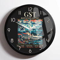 Thumbnail for GST - Poster - Wall Clock Framed - Black