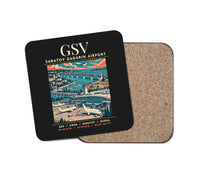 Thumbnail for GSV - Poster - Coaster - Black