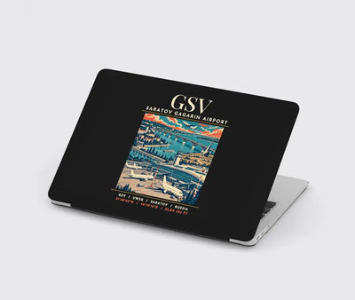GSV - Poster - MacBook Case - Black