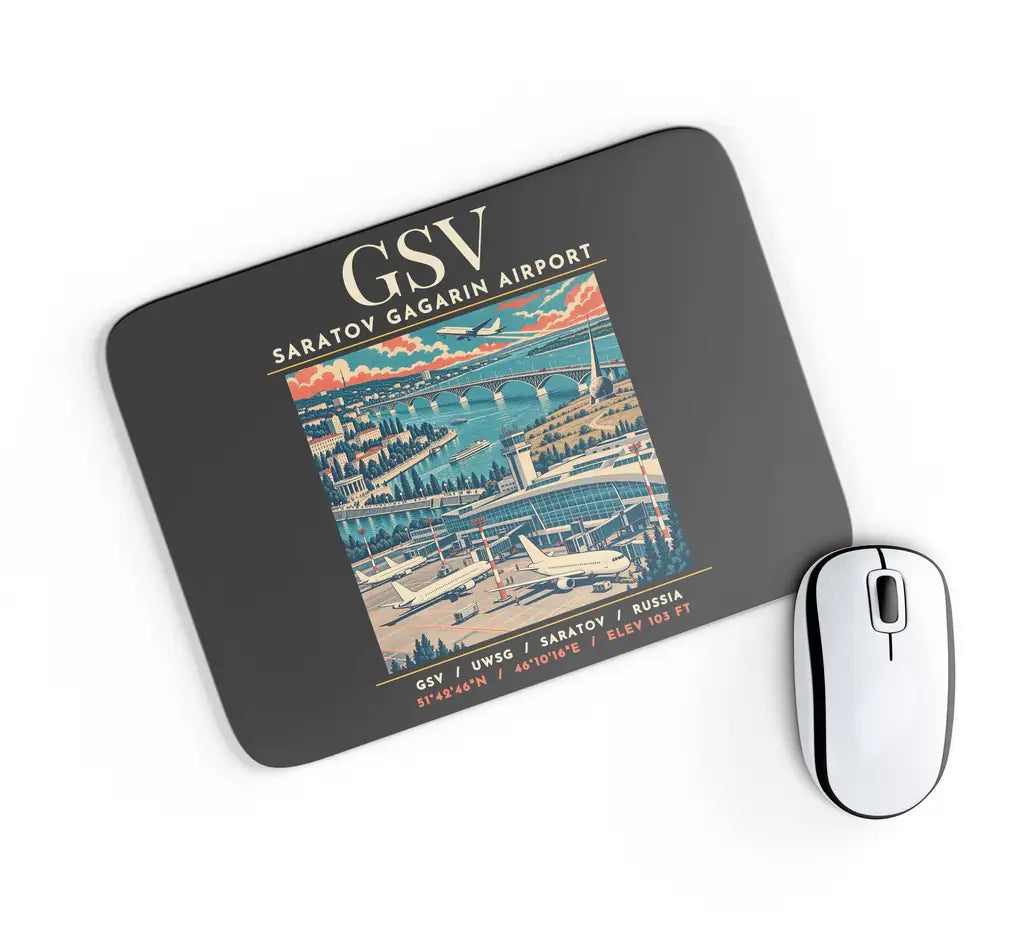 GSV - Poster - Mouse Pad - Black
