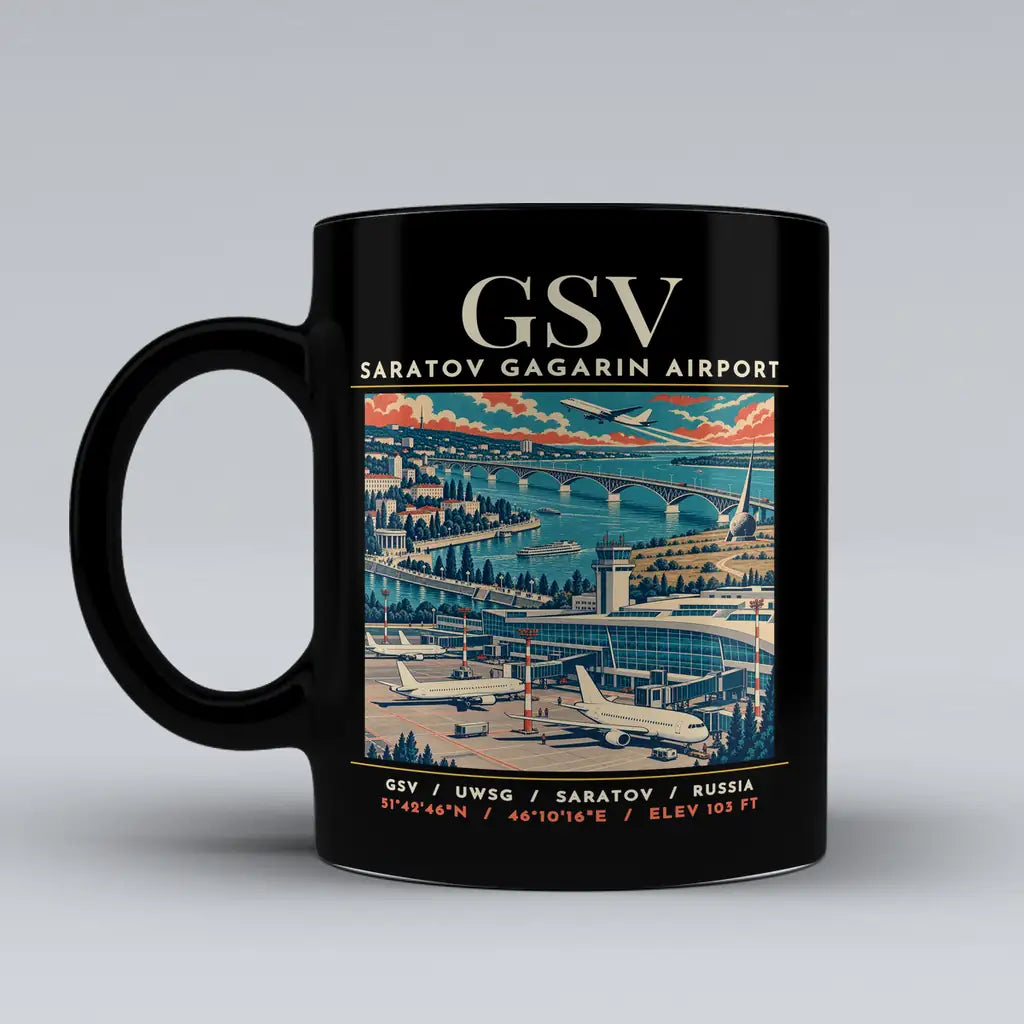 GSV - Poster - Mug - Black